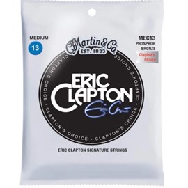 Encordoamento para Violão de Aço Eric Clapton MEC13 Phosphor Bronze Tensão 013 Martin