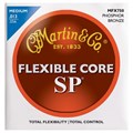 Encordoamento para Violão MFX750 Sp Flexible Core 013-.056 Jogo de Cordas Martin