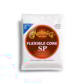 Encordoamento para Violão MFX750 Sp Flexible Core 013-.056 Jogo de Cordas Martin Encordoamento para Violão MFX750 Sp Flexible Core 013-.056 Jogo de Cordas Martin