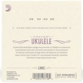 Encordoamento Ukulele Concerto D'Addario Pro-Arté Custom Extruded Clear Nylon EJ65C