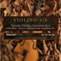 Encordoamento Violino 4/4 Arco Média Alumínio Aço