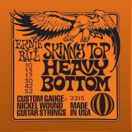 Ernie Ball Skinny Top Heavy Bottom para Guitarra (2215) Ernie Ball Ernie Ball Skinny Top Heavy Bottom para Guitarra (2215) Ernie Ball