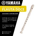Flauta Doce YRS23 Soprano Germânica Yamaha (Distribuição)