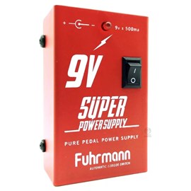 Fonte para Pedais 9V FT500 Super Power Supply Bivolt 500mA Fuhrmann