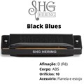 Gaita Diatônica Black Blues 6020D (Ré)