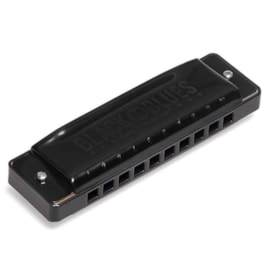 Gaita Diatônica Black Blues 6020d (Ré) Hering Gaita Diatônica Black Blues 6020d (Ré) Hering