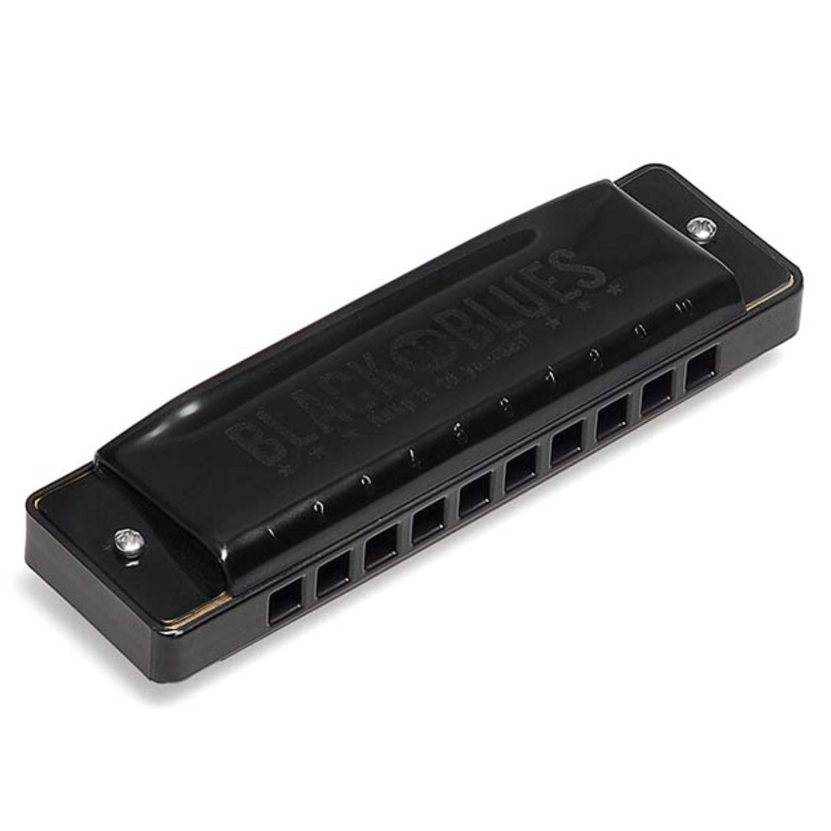 Gaita Diatônica Black Blues 6020D (Ré) Hering - Preto (PT) - Made in Brazil Gaita Diatônica Black Blues 6020D (Ré) Hering - Preto (PT) - Made in Brazil