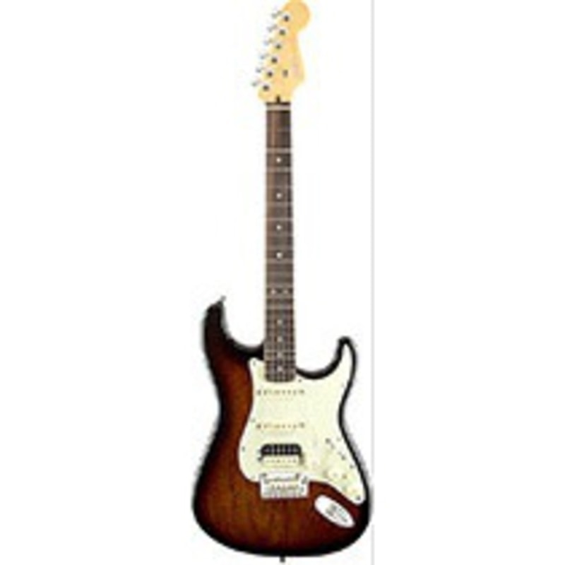 Guitarra American Deluxe Strato Mahogany Hss