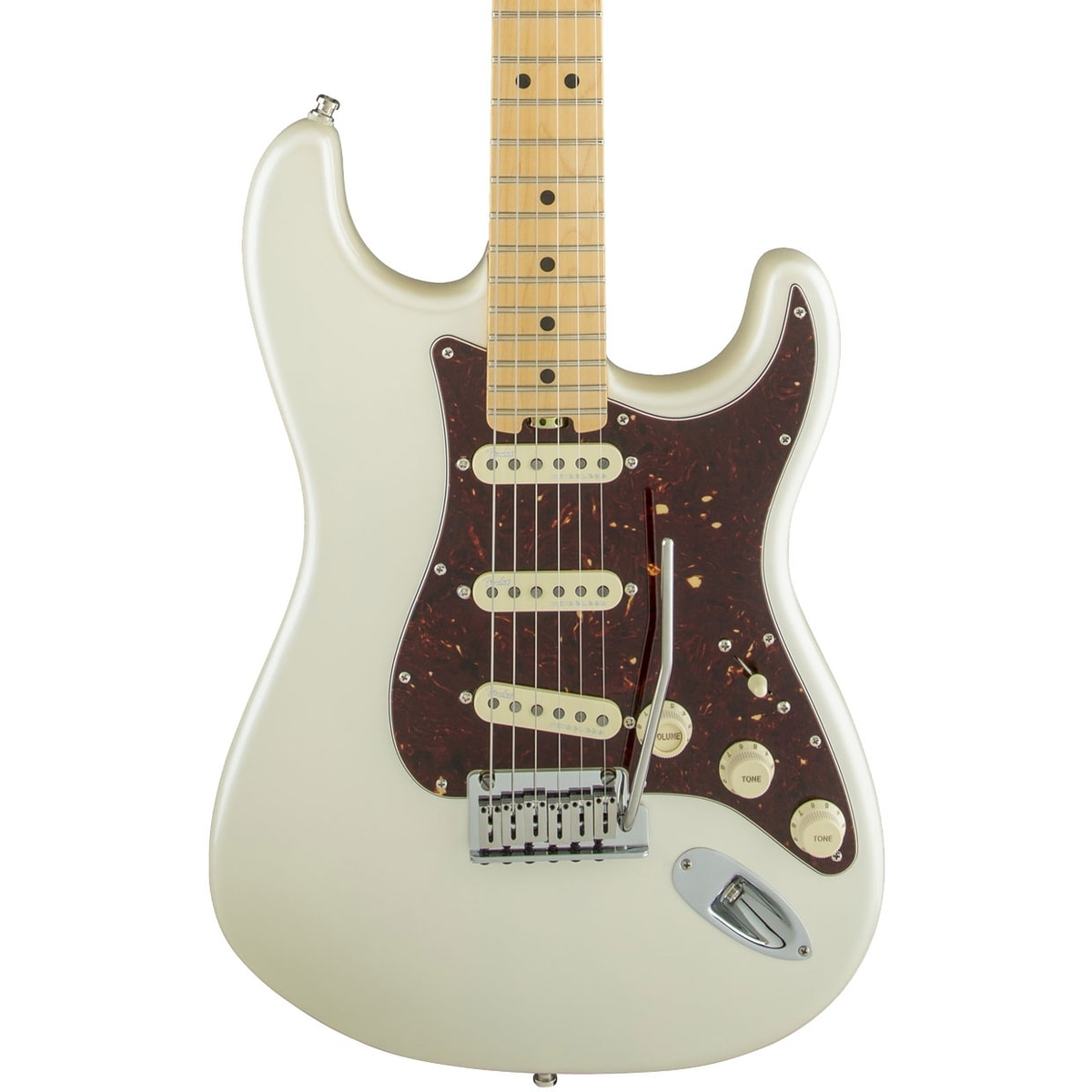 ギター Fender USA American Elite stratocaster Guitarra American Elite Stratocaster Maple Olympic Pearl