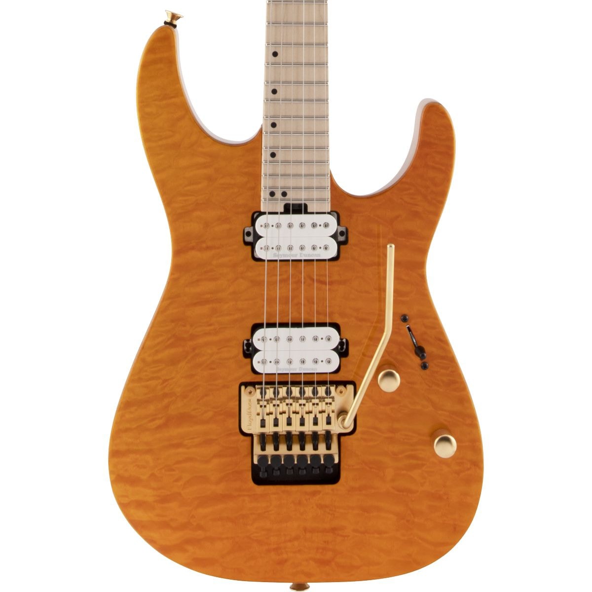 美品　CHARVEL Pro-Mod DK24 HH FR M Guitarra Charvel Pro-Mod DK24 HH FR M - Dark Amber