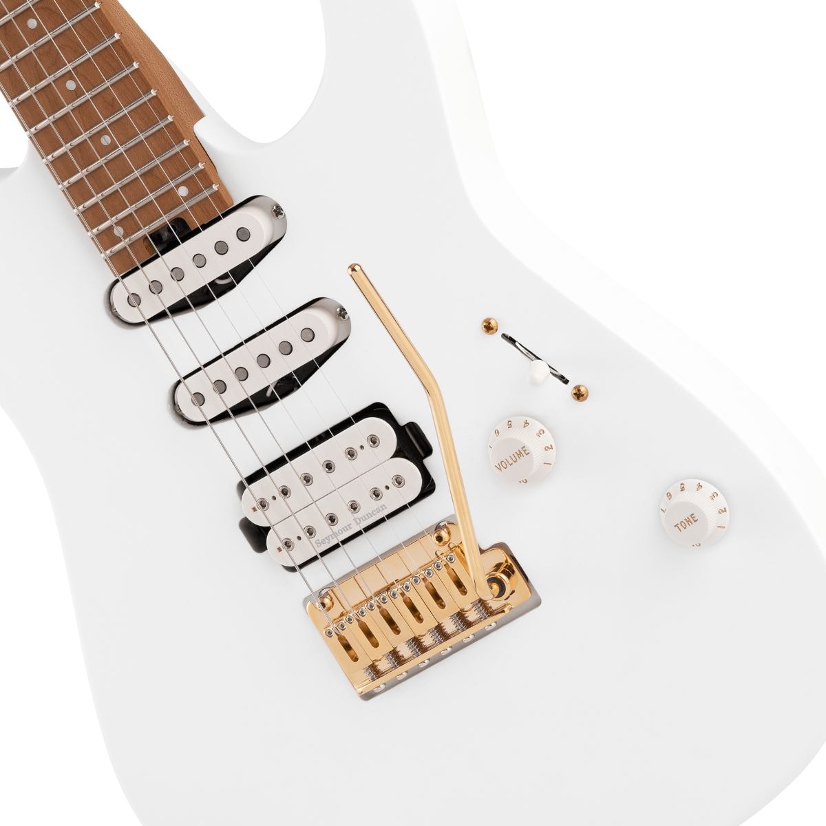 Guitarra Charvel Pro-Mod DK24 HSS 2PT CM - Branca