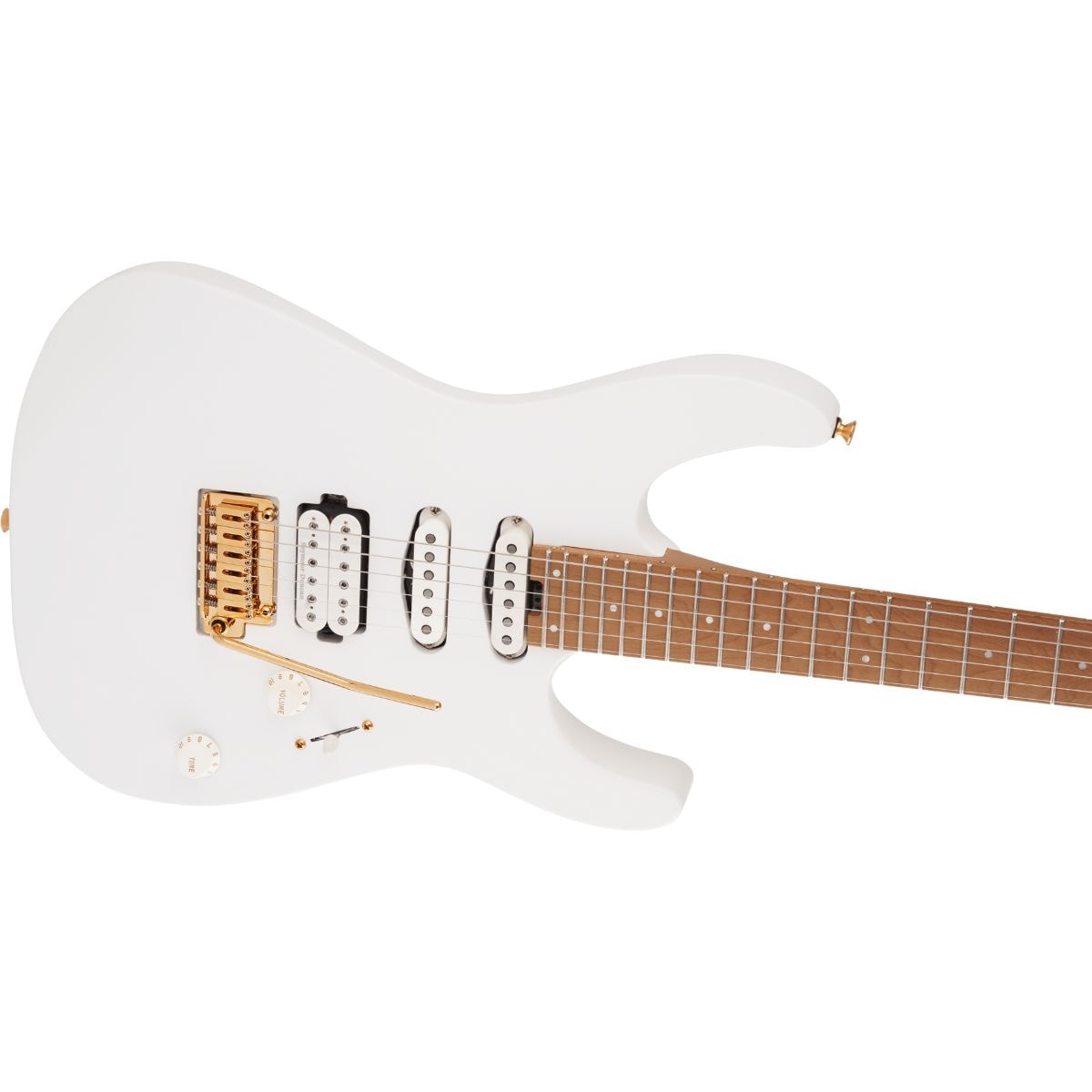 Guitarra Charvel Pro-Mod DK24 HSS 2PT CM - Branca