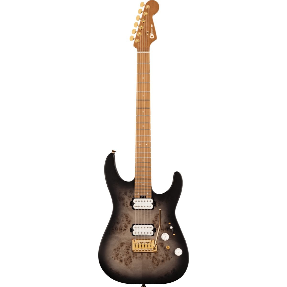 Guitarra Charvel Pro-Mod DK24 HH 2PT CM - Preta