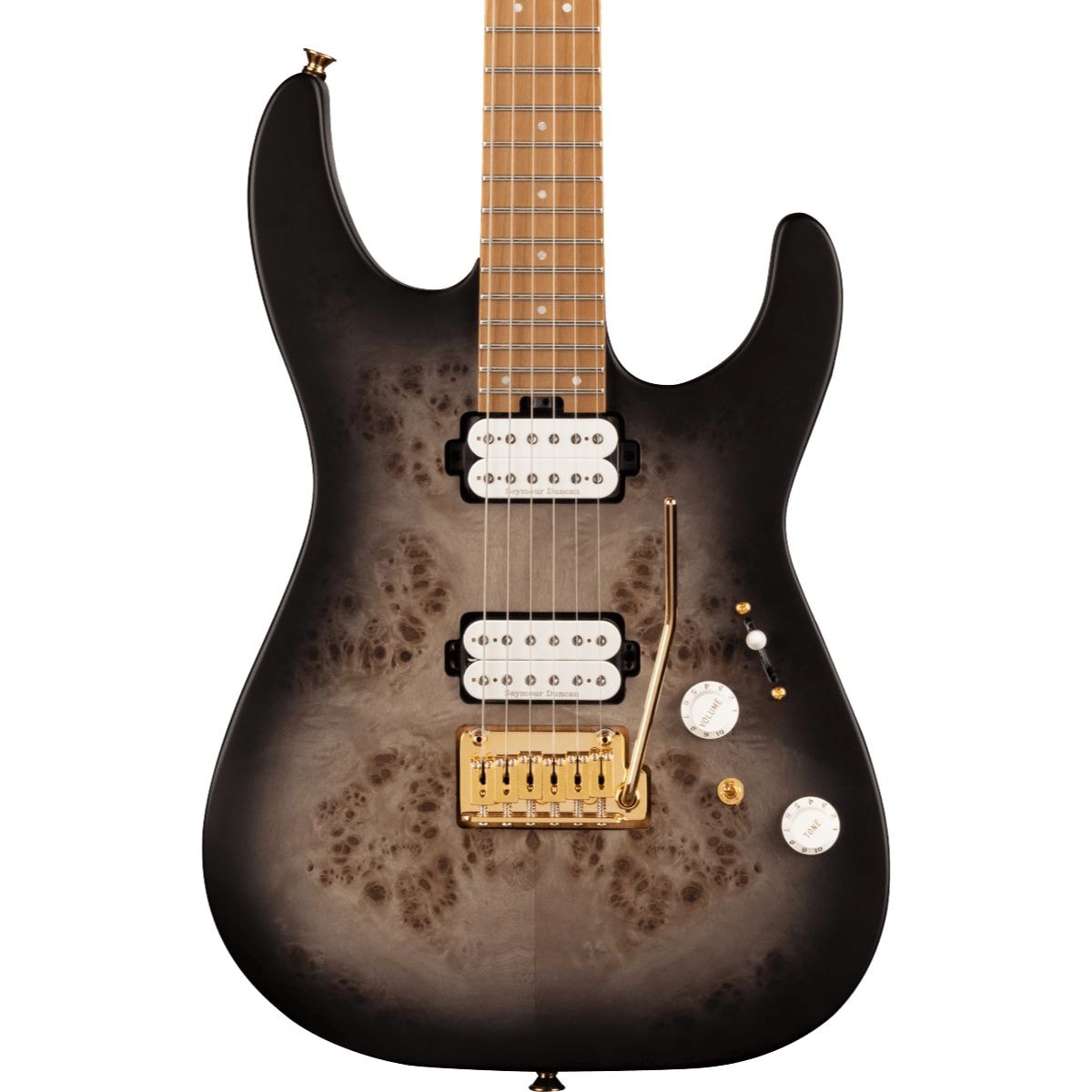 Guitarra Charvel Pro-Mod DK24 HH 2PT CM - Preta