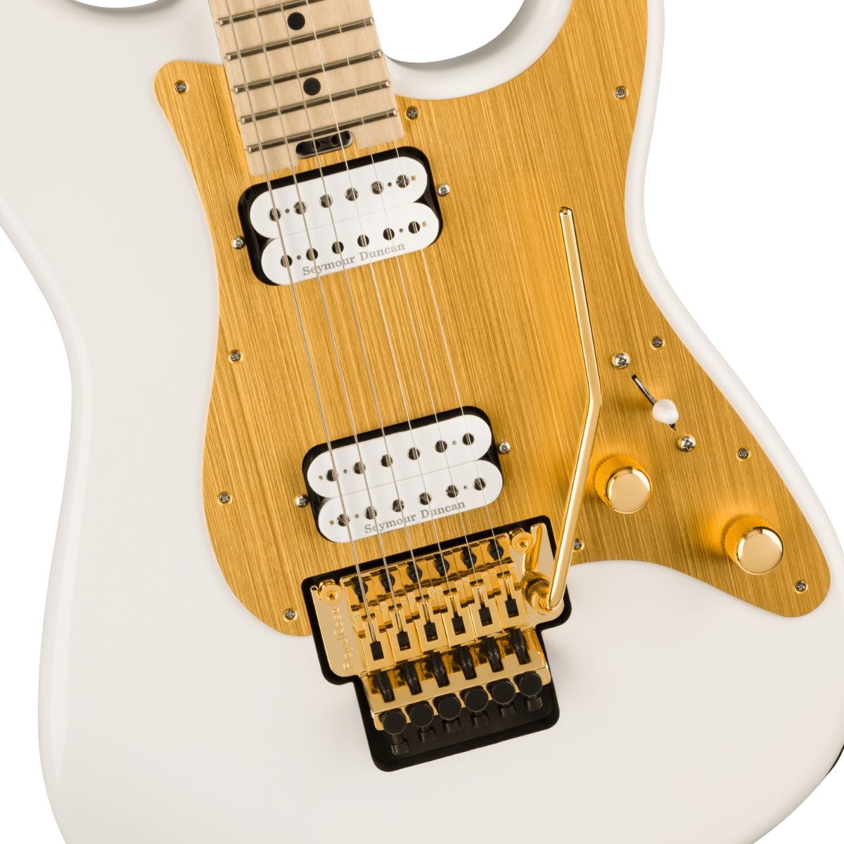 ギター Charvel Pro-Mod So-Cal Style 1 HH FR Guitarra Charvel So-Cal Pro-Mod Style 1 HH FR M - Branca