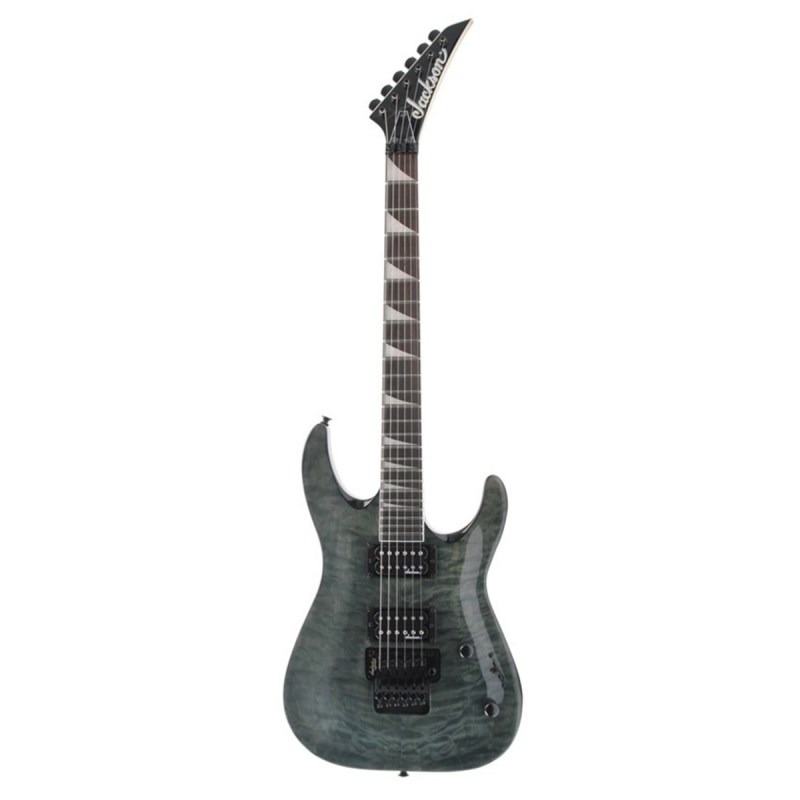 Guitarra Dinky Arch Top 291 0237-JS32Q-585 Jackson - Preto (Quilted Maple Transparent Black) (585)