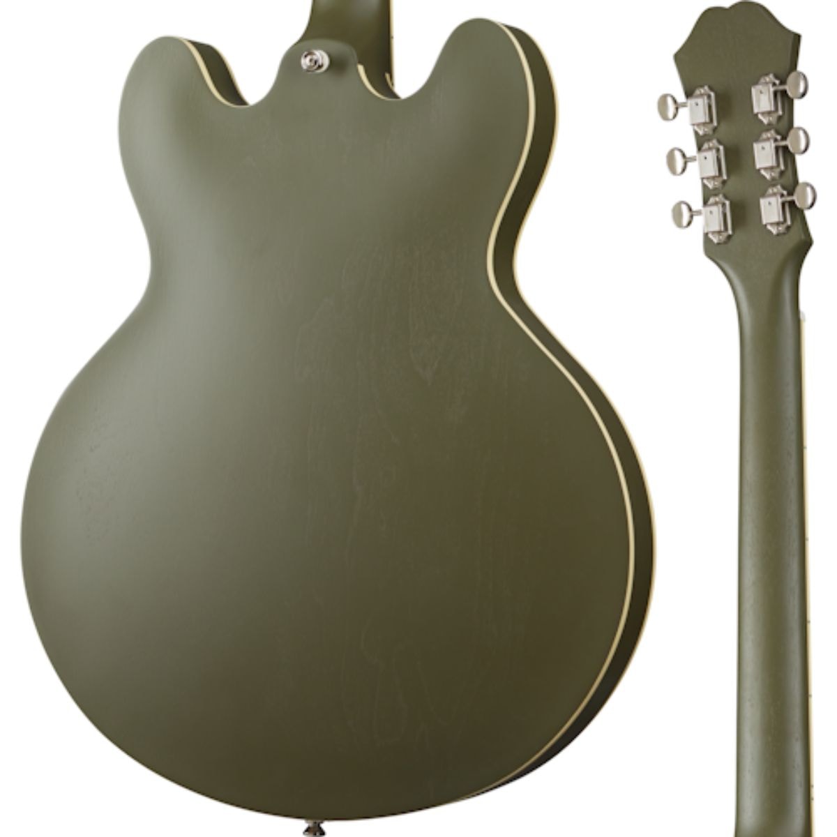Guitarra Epiphone Casino Worn - Worn Olive Drab