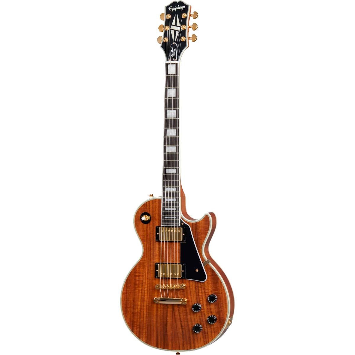 Epiphone Les Paul Custom 現行モデル Guitarra Epiphone Les Paul Custom Koa - Natural
