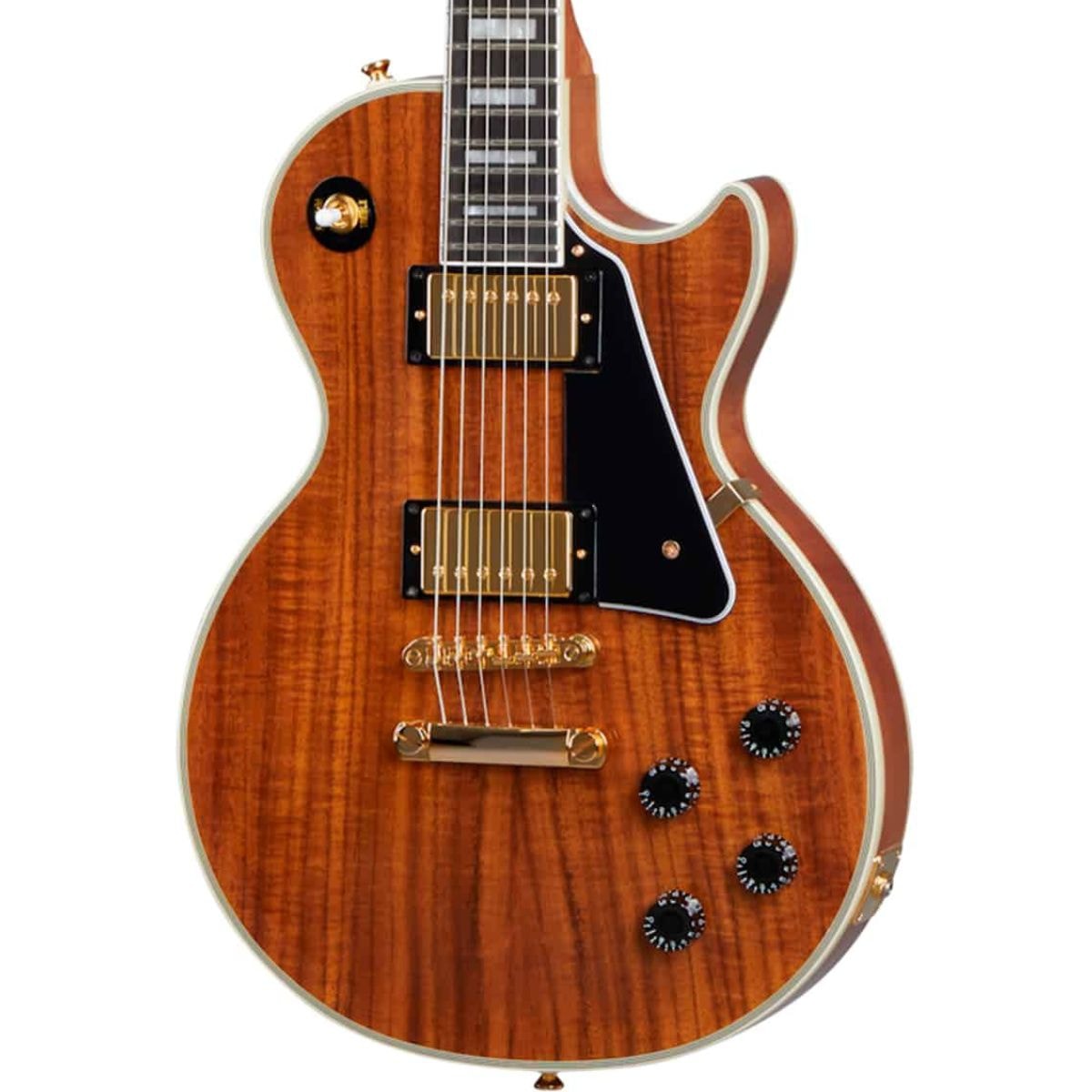 Epihoneレスポールカスタム koa natural Amazon | Epiphone レスポール カスタム (Koa Natural) | エレキ