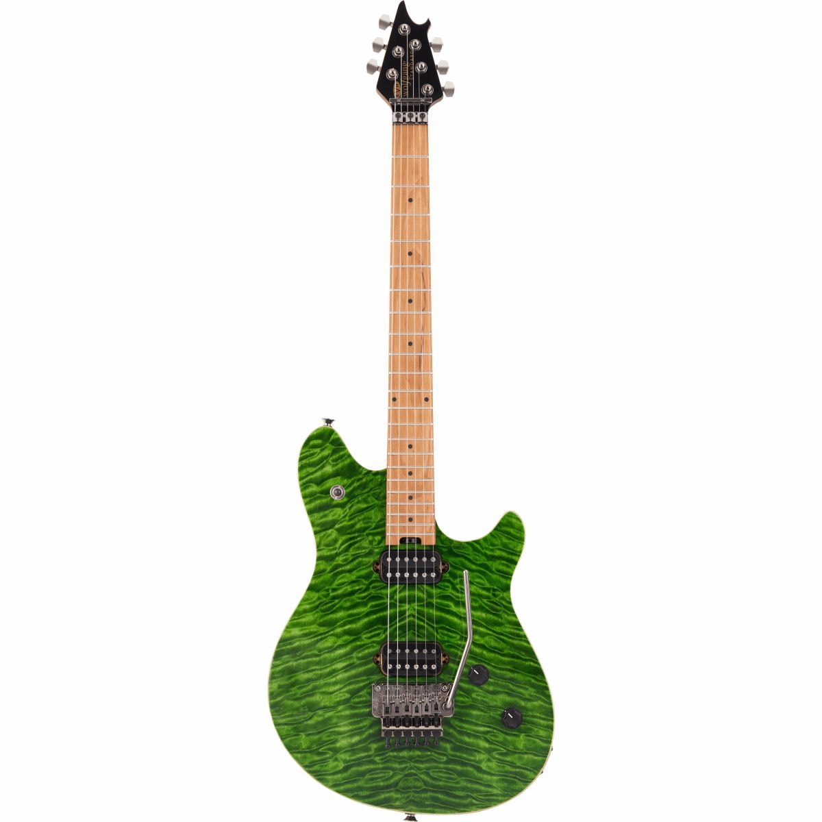 Guitarra EVH Wolfgang WG Standard QM - Transparent Green