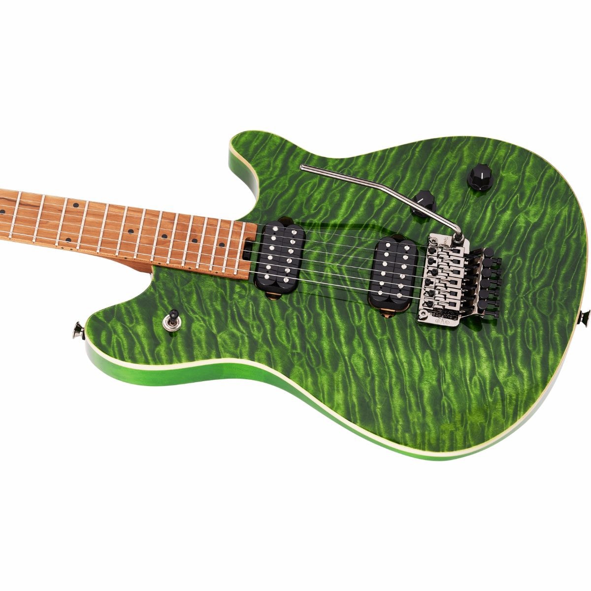 Guitarra EVH Wolfgang WG Standard QM - Transparent Green