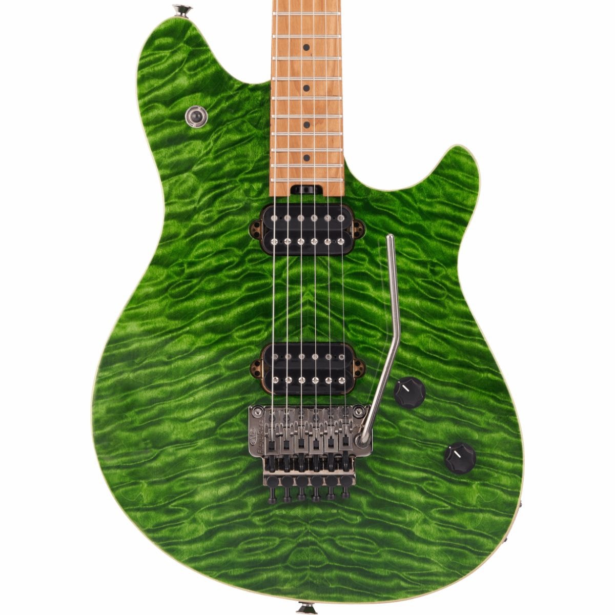 Guitarra EVH Wolfgang WG Standard QM - Transparent Green