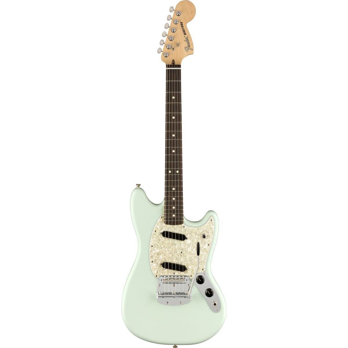 Fender American Performer Mustang 2018 Guitarra Fender American Performer Mustang - Satin Sonic Blue