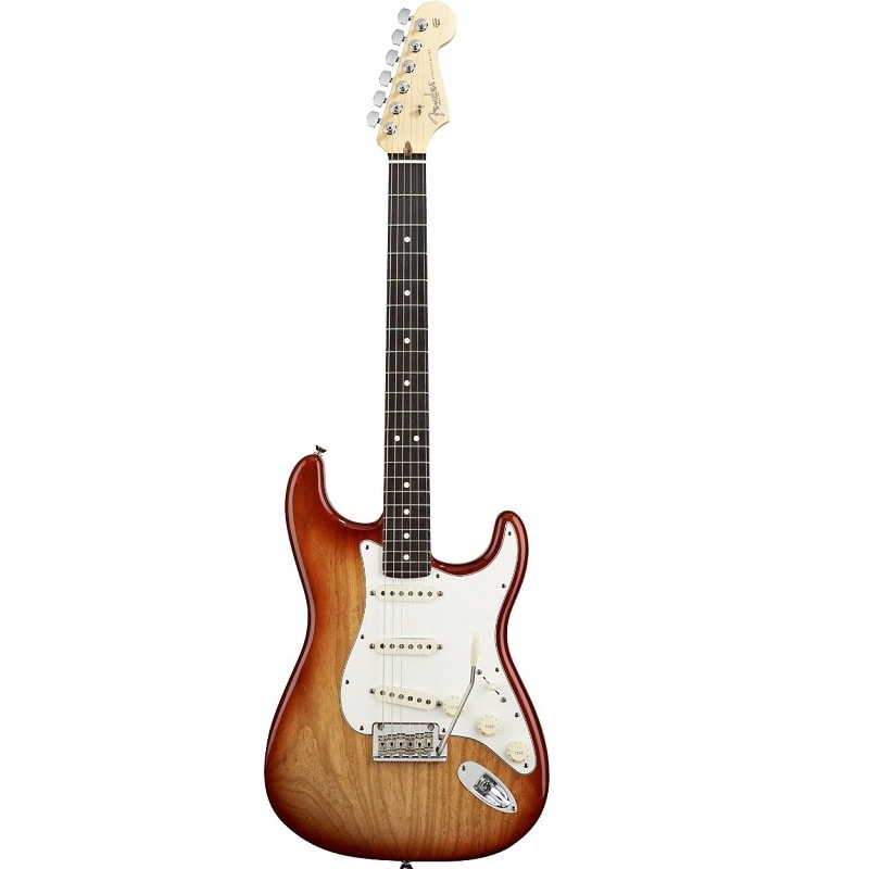 Guitarra Fender American Standard Ash Strat Sienna Sunburst