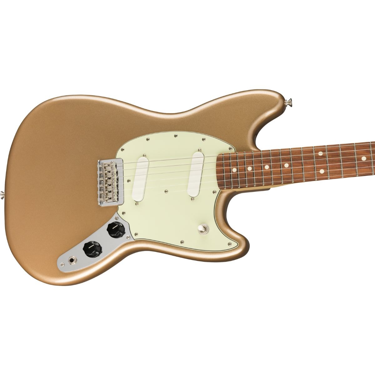 Contrabaixo Fender Mustang Bass Player PJ - Firemist Gold