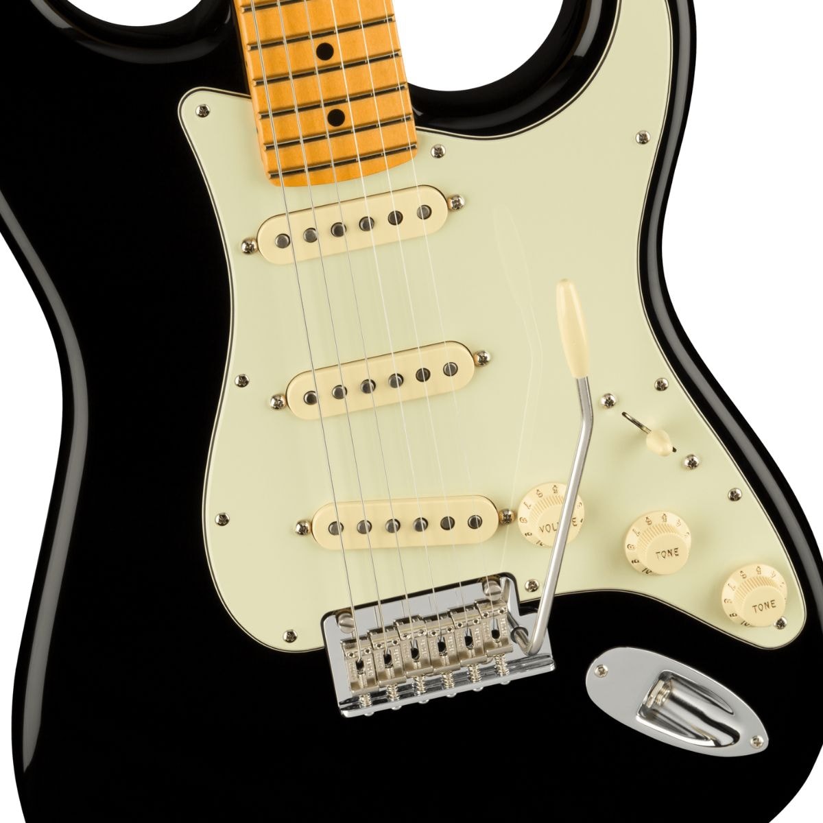 Guitarra Fender Stratocaster Vintera II Road Worn '60s - Preta