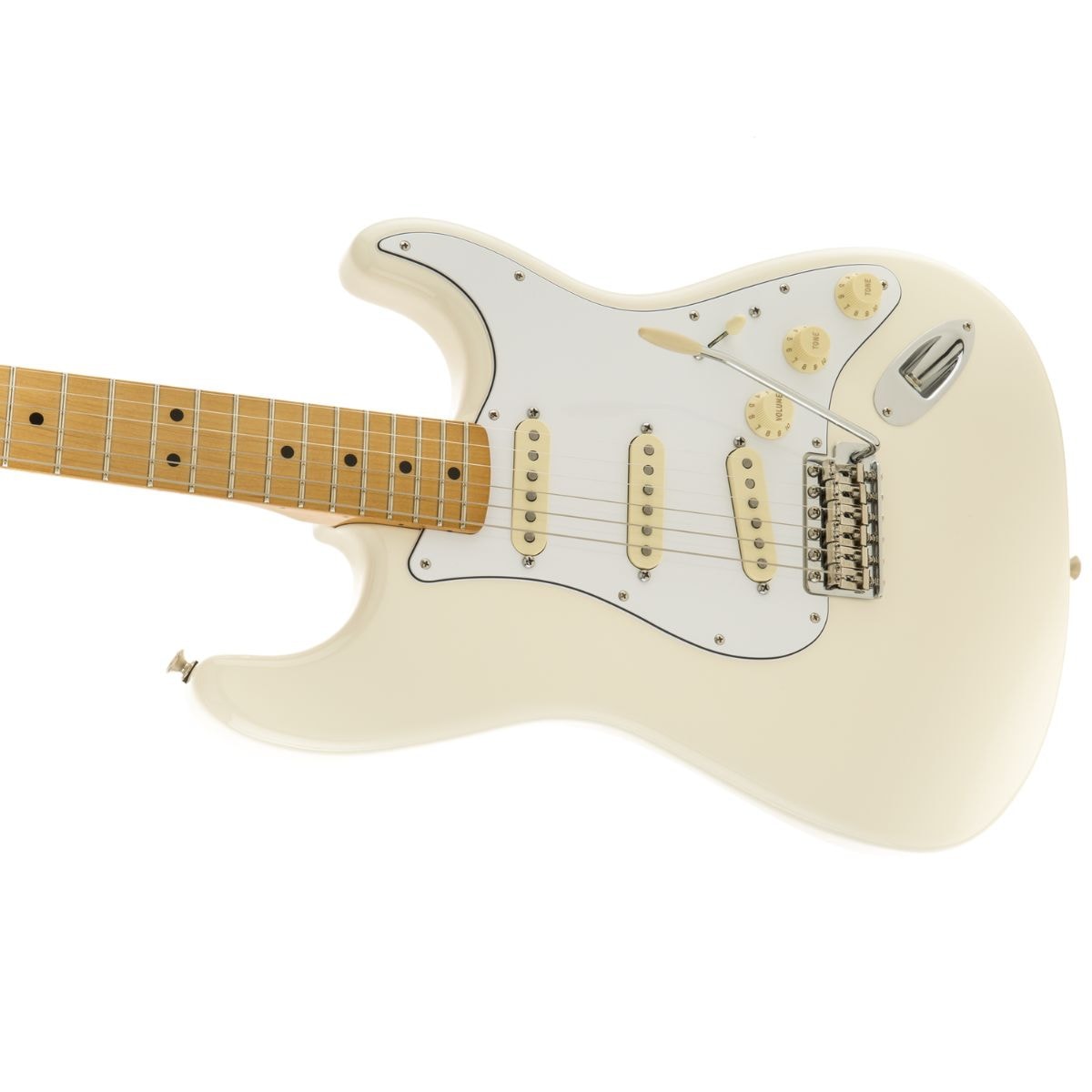 ギター Jimi Hendrix Stratocaster Olympic White Guitarra Fender Stratocaster Jimi Hendrix Signature - Olympic White