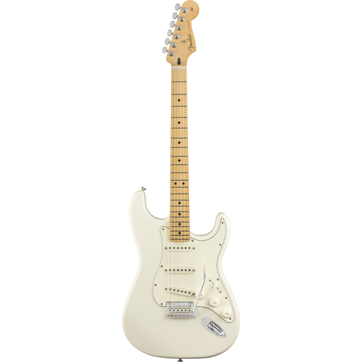 ギター Fender Player Stratocaster Polar White Guitarra Fender Stratocaster Player - Polar White