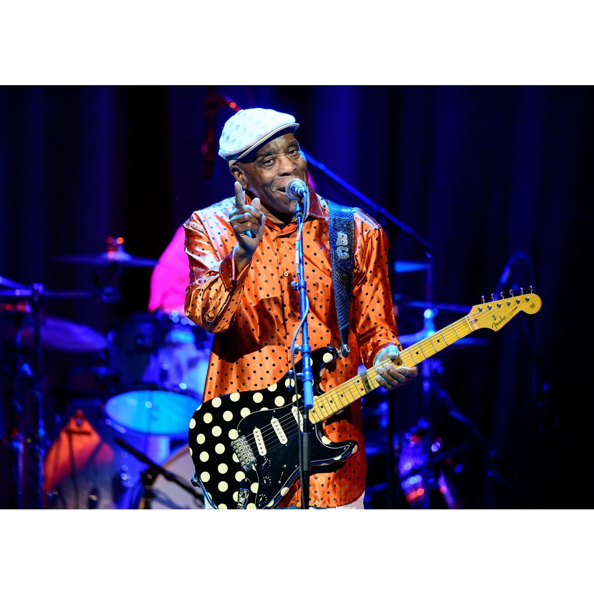 Guitarra Fender Stratocaster Signature Buddy Guy - Polka Dot Finish