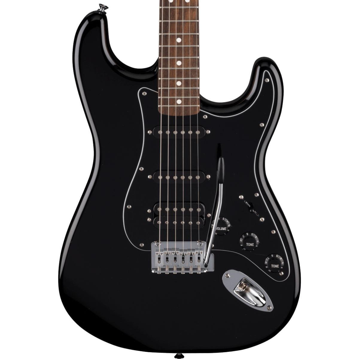 ギター Fender Standard Stratocaster Black Guitarra Fender Stratocaster Standard - Preta