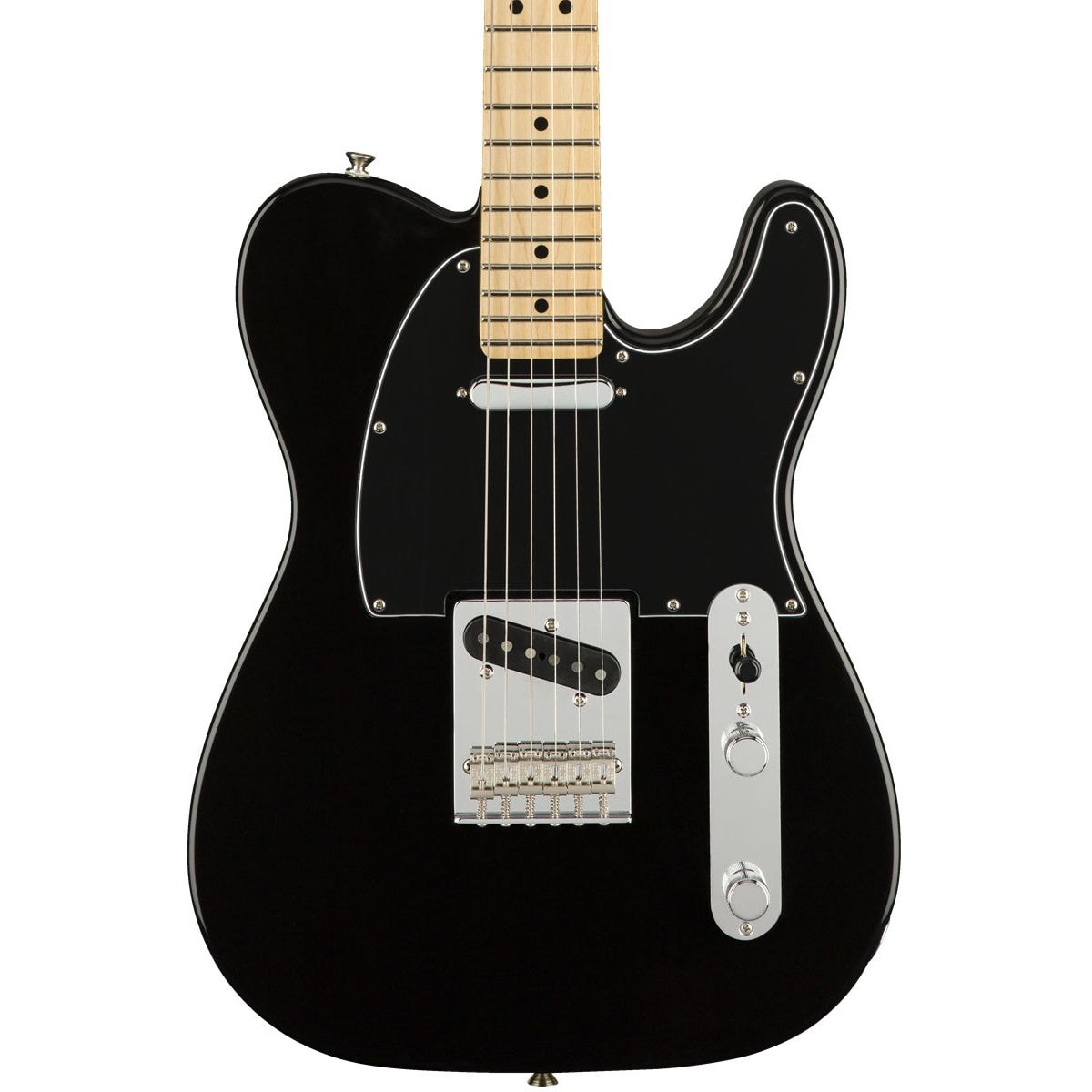 ギター Fender Mexico PLAYER TELE VN BLK Guitarra Fender Telecaster Player - Preta