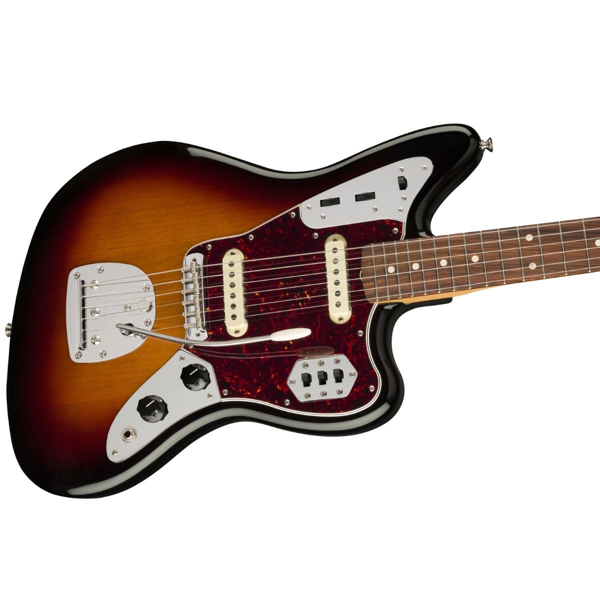ギター Fender Mexico jaguar Vintera'60s Guitarra Fender Vintera 60s Jaguar - 3-Color Sunburst