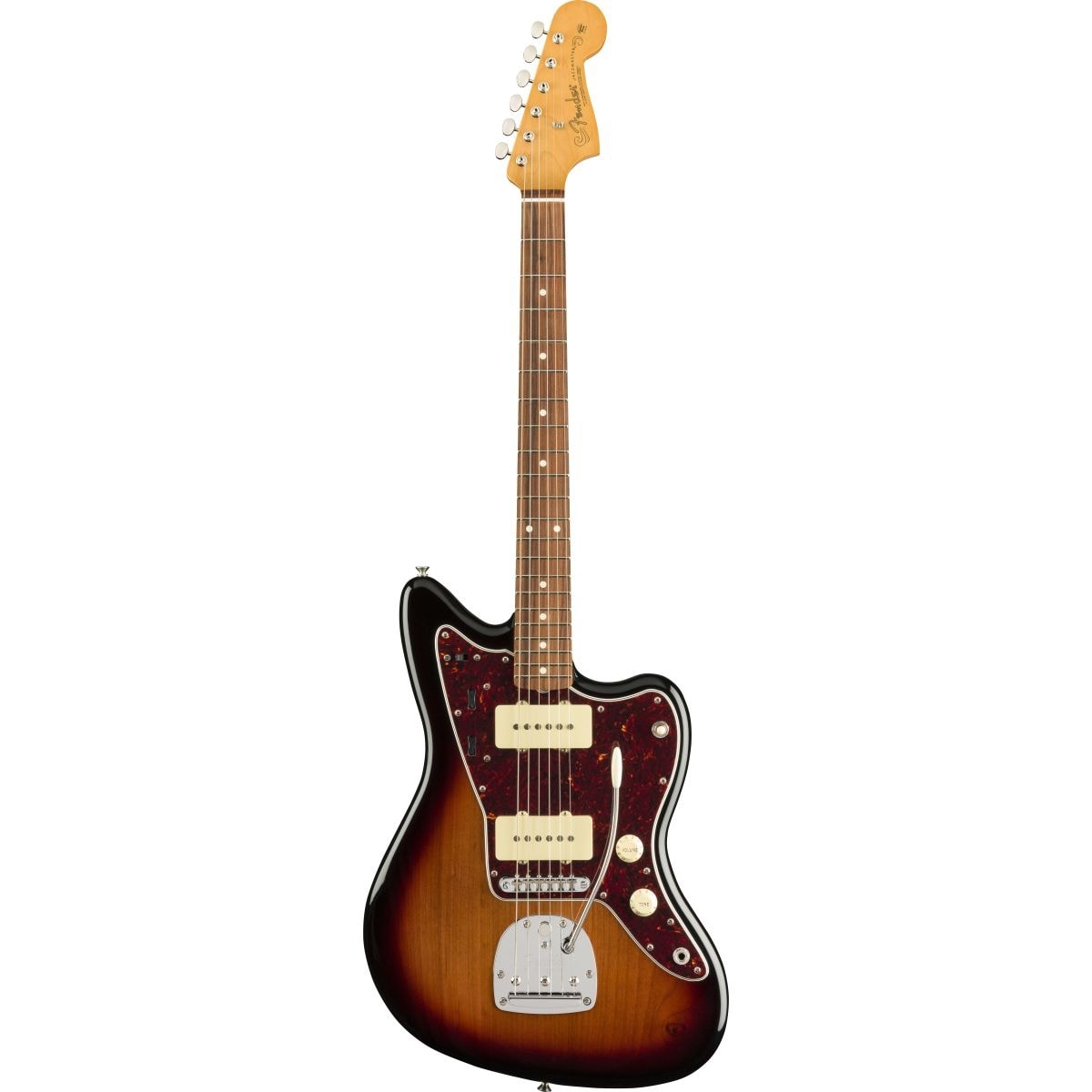 ギター Fender vintera 60s Jazzmaster Modified Guitarra Fender Vintera 60s Jazzmaster Modified - 3-Color Sunburst