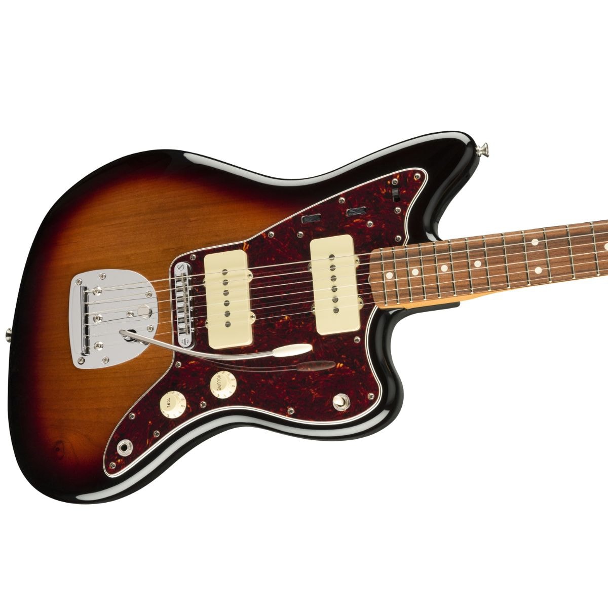 ギター Fender vintera 60s Jazzmaster Modified Guitarra Fender Vintera 60s Jazzmaster Modified - 3-Color Sunburst