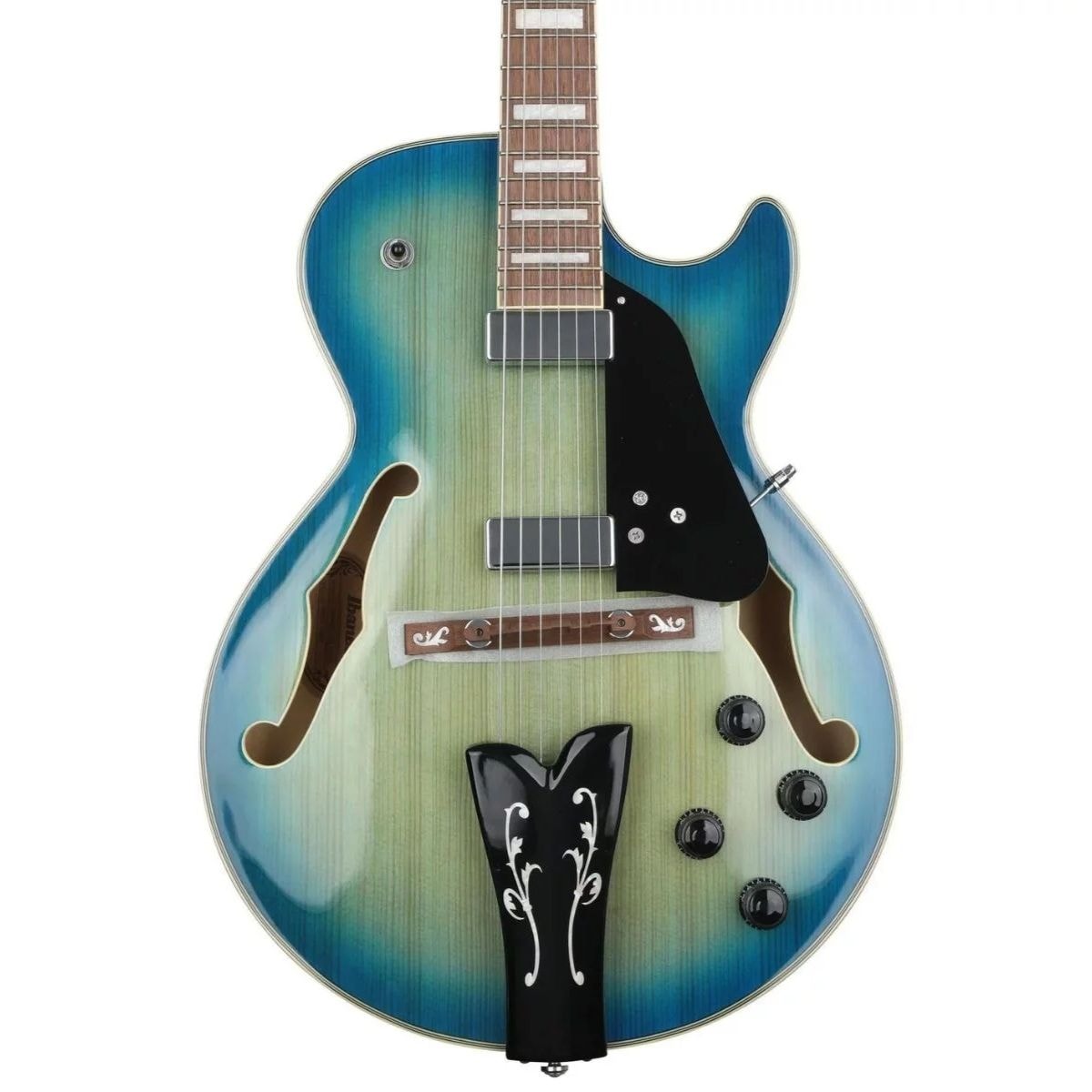 Guitarra George Benson Signature GB10 EM Jet Blue Burst