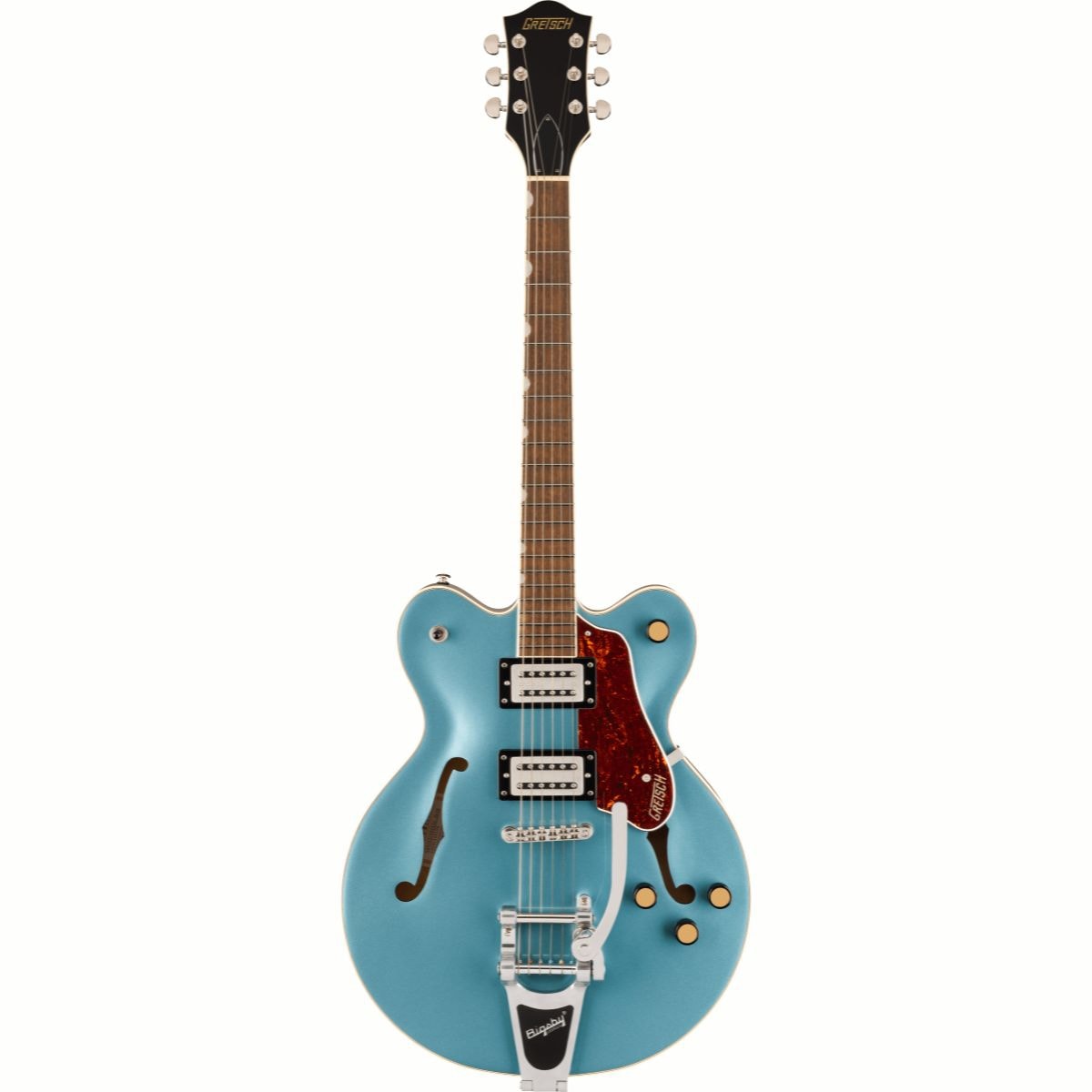 ギター GRETSCH G2655T Streamliner Fairlane Blue Guitarra Gretsch Streamliner Bigsby Semi-acústica G2655T - Arctic Blue