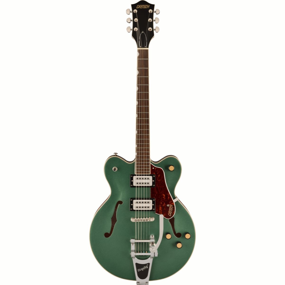 GRETSCH エレキギター(G2622T/TG)グリーン Guitarra Gretsch Streamliner Bigsby Semi-Acústica G2622T - Steel Olive
