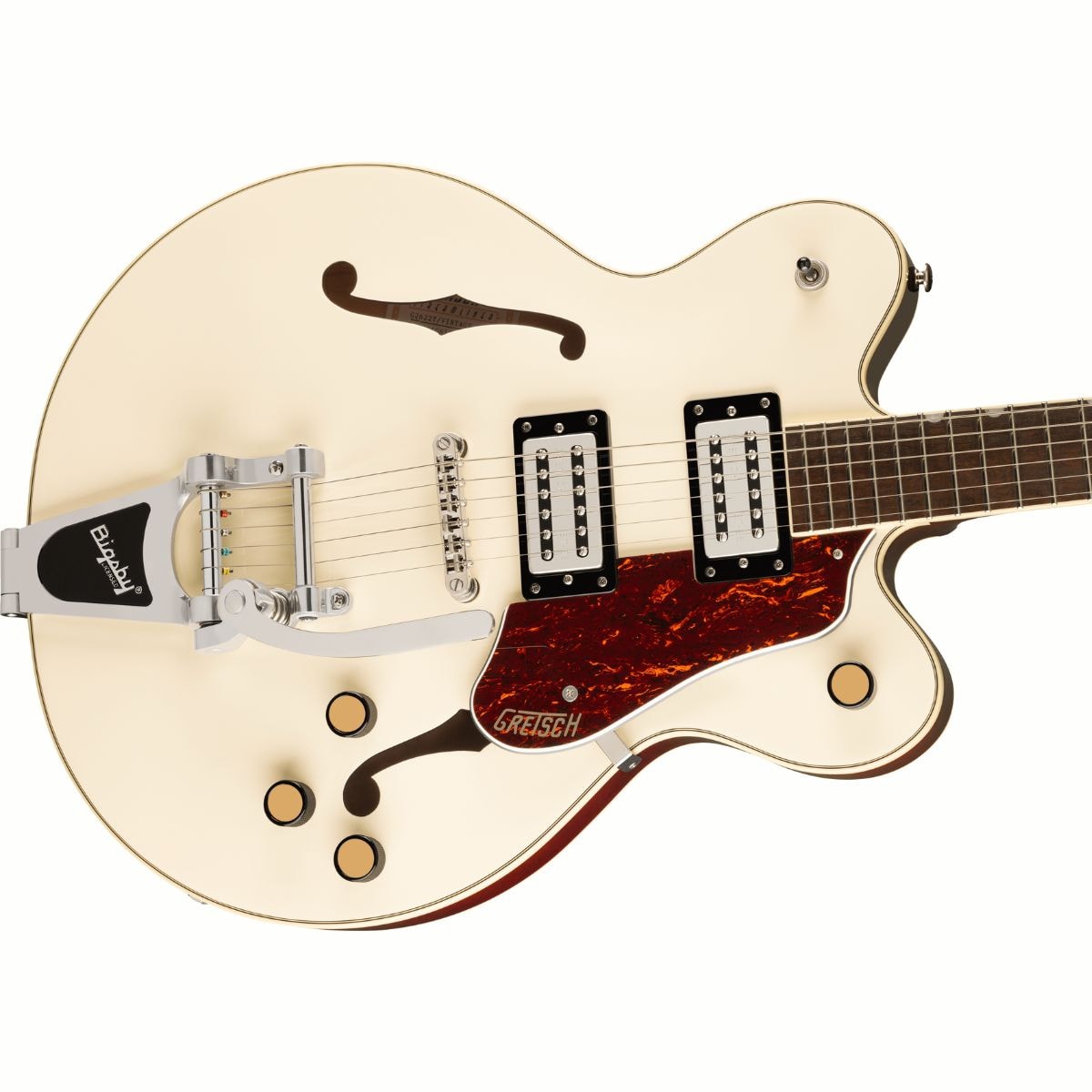 ギター GRETSCH G2622T Streamline white Guitarra Gretsch Streamliner Bigsby Semi-Acústica G2622T - Vintage