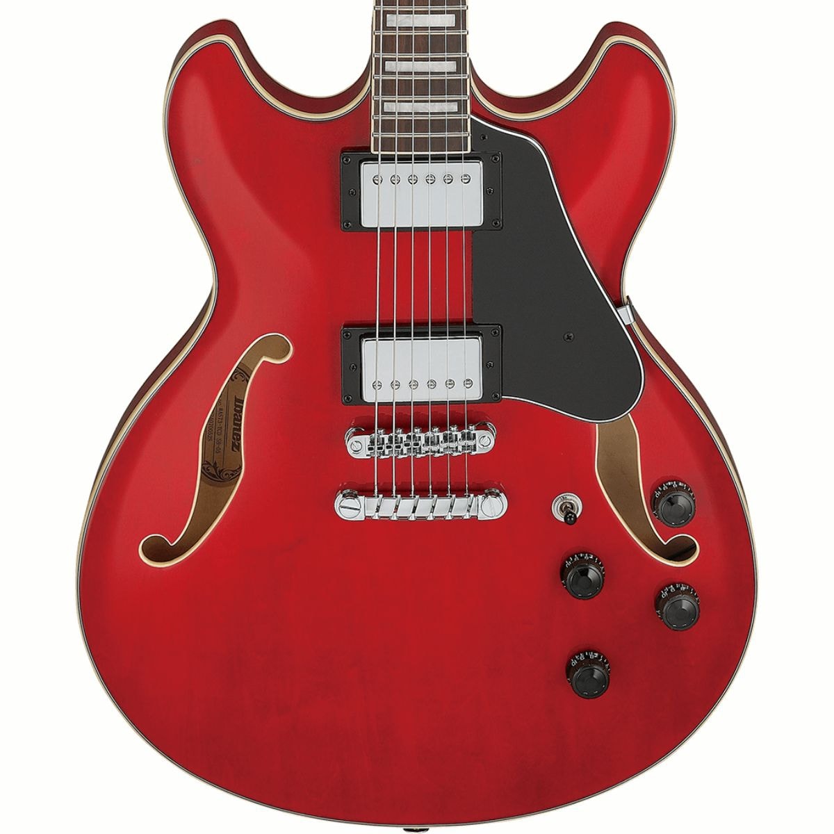 ギター Ibanez AS73-BS Guitarra Ibanez AS73 Semi-Acústica - Transparent Cherry Red