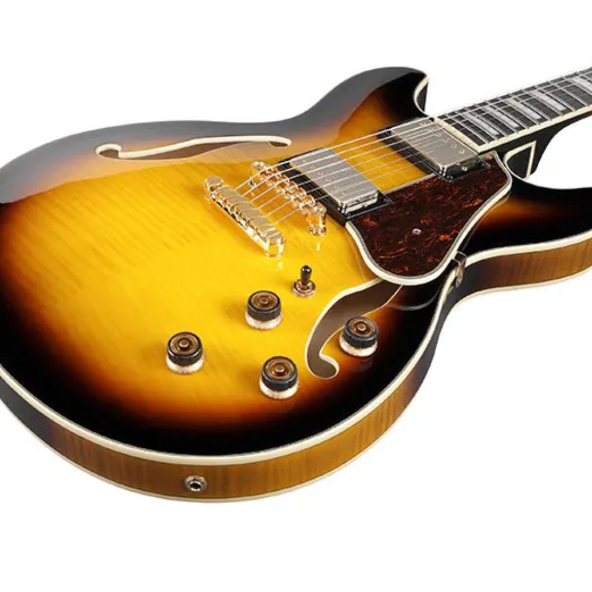 Guitarra Ibanez AS93FM Semi-Acústica - Antique Yellow Sunburst