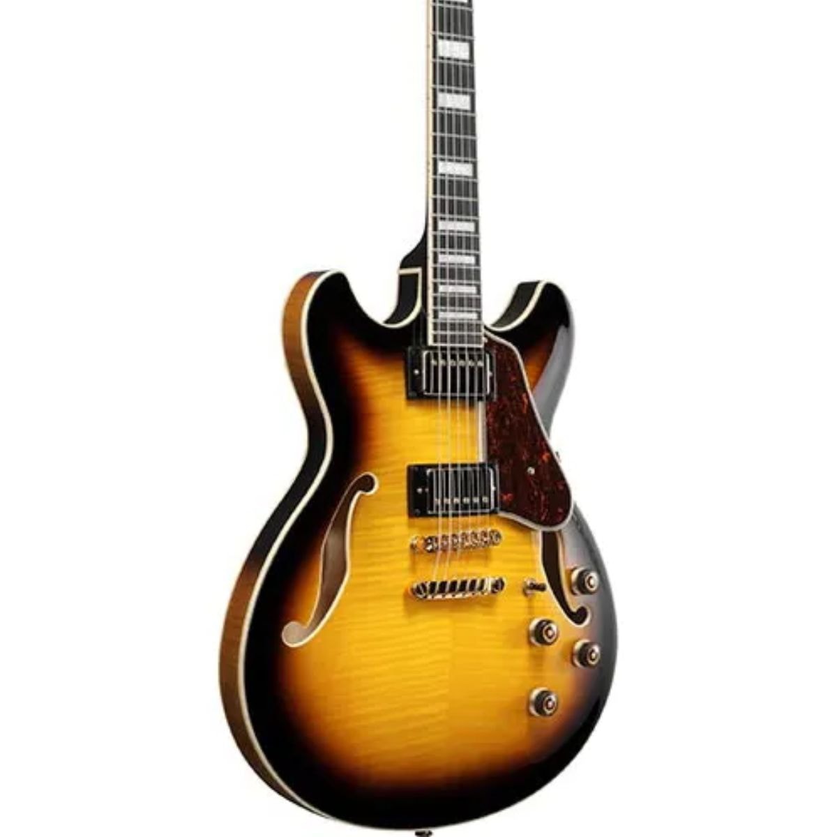 Guitarra Ibanez AS93FM Semi-Acústica - Antique Yellow Sunburst