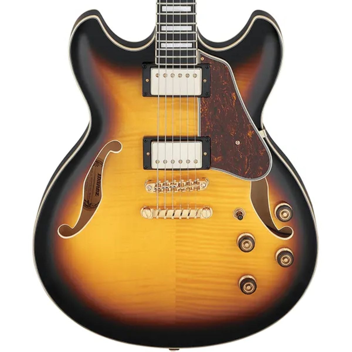 Guitarra Ibanez AS93FM Semi-Acústica - Antique Yellow Sunburst