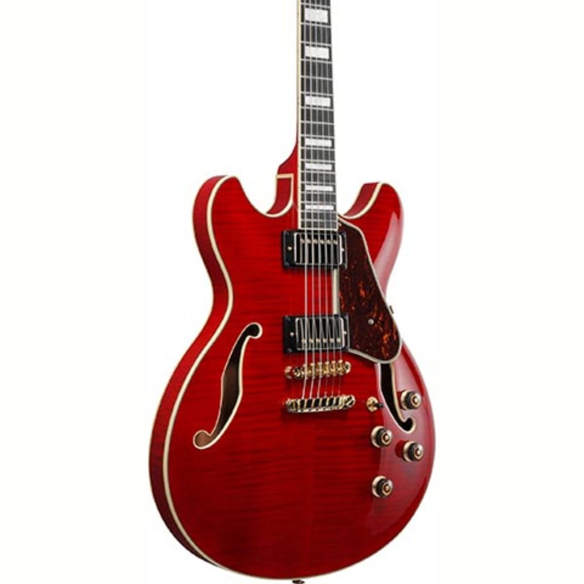Guitarra Ibanez AS93FM Semi-Acústica - Transparent Cherry Red