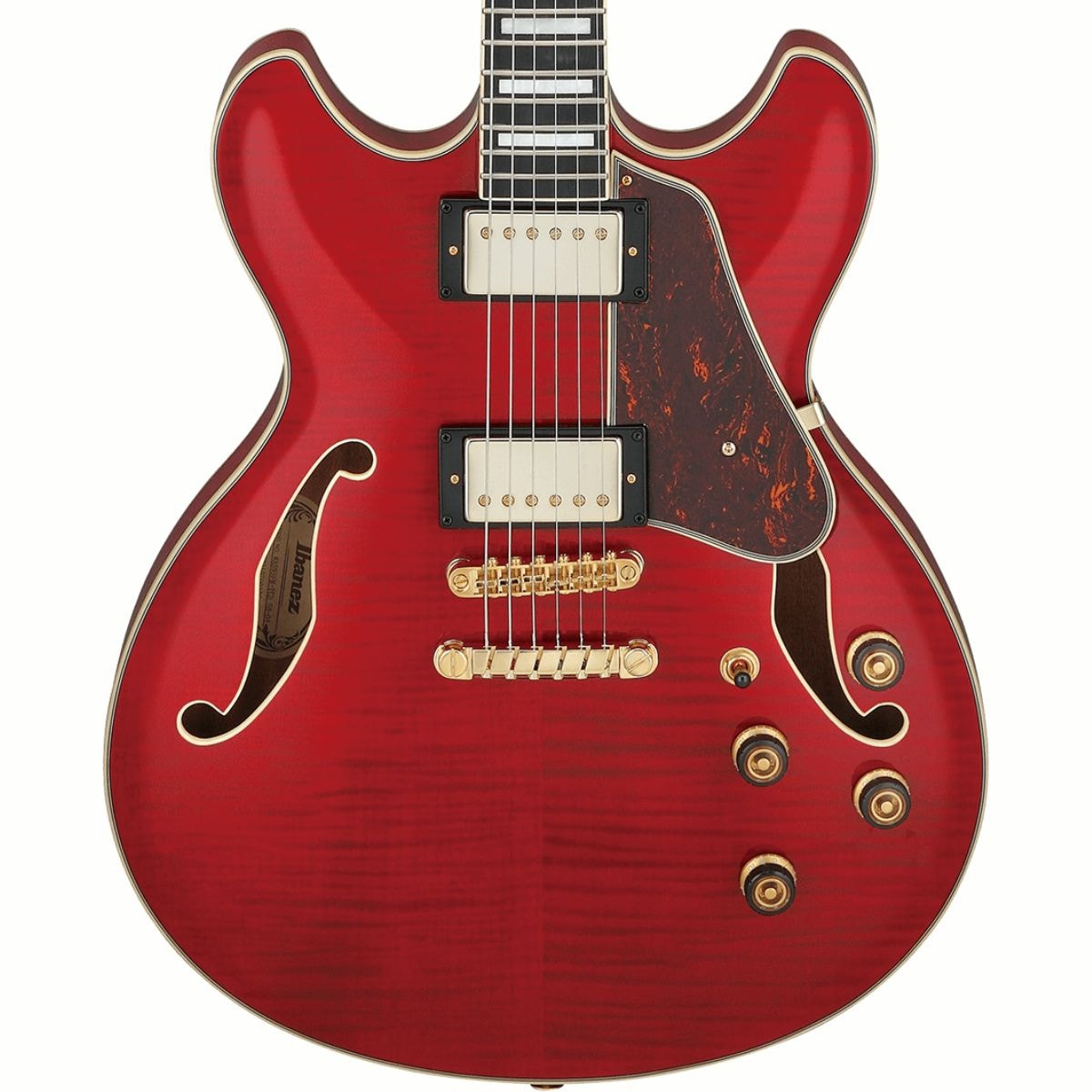 Guitarra Ibanez AS93FM Semi-Acústica - Transparent Cherry Red