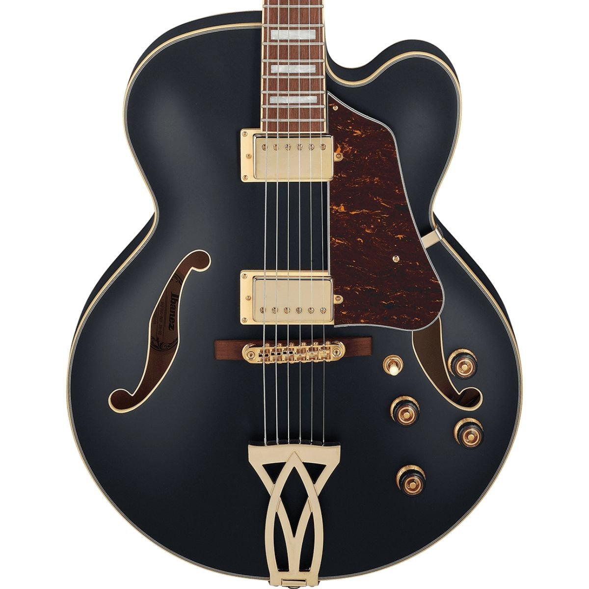 Guitarra Ibanez Semi Acústica AF 75G - Black Flat