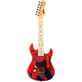 Guitarra Infantil Marvel Gms-k1 Homem Aranha